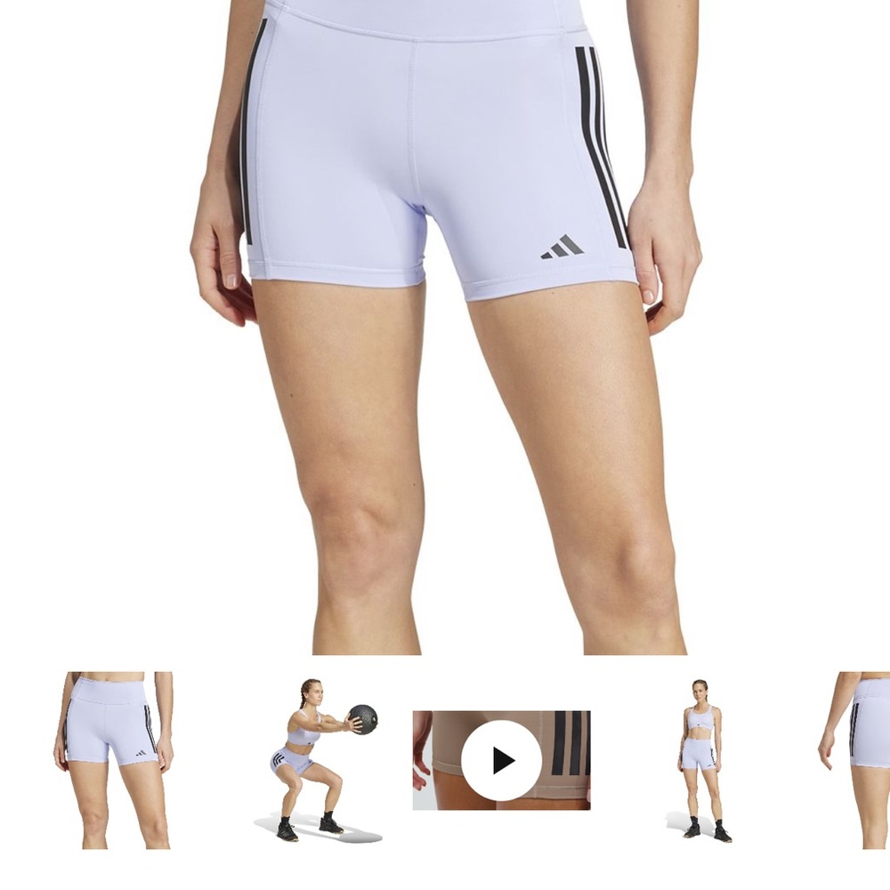 NWT Adidas Women’s Optime 1/4 Short Leggings